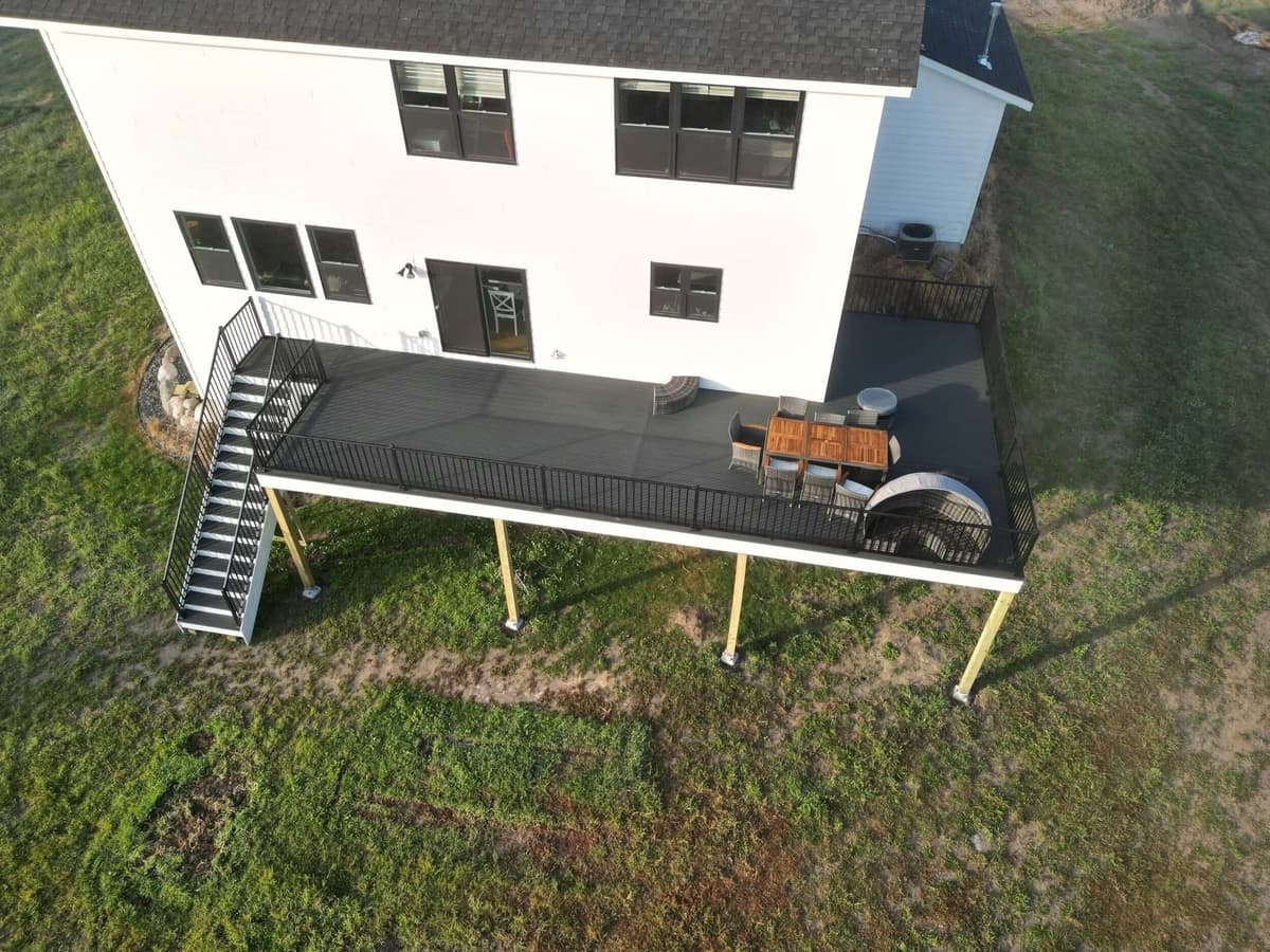 Deck work in Paramus