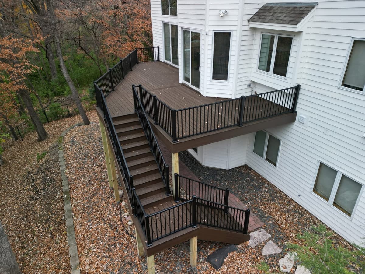 Deck work in Wayne