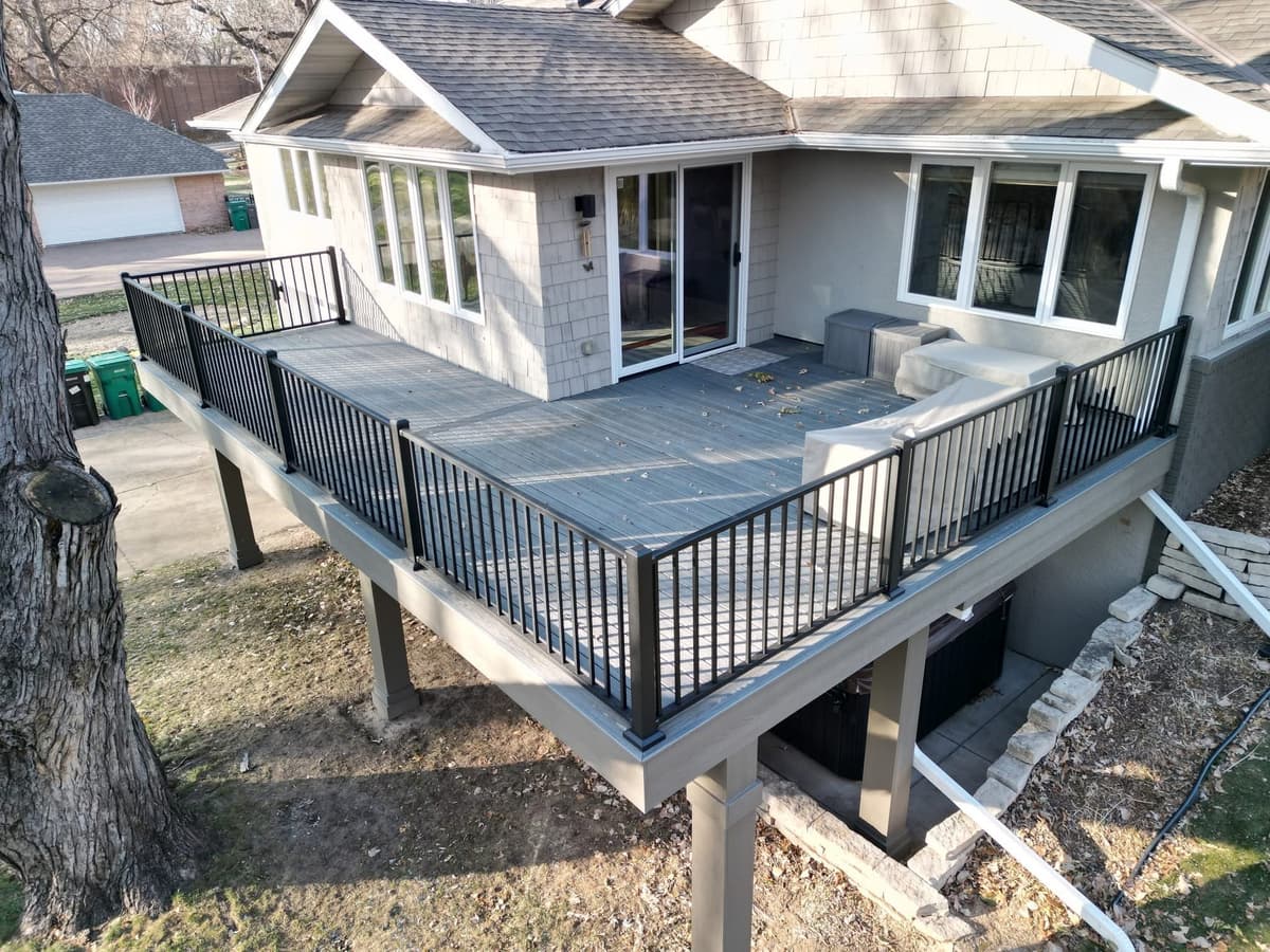 Deck work in Garfield