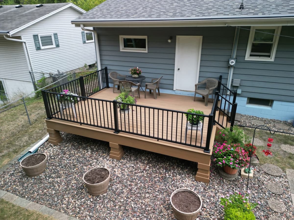 Deck work in Haledon